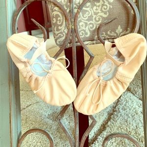 Bloch Child ballet shoes, size 12A